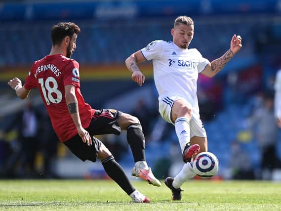 STAR PERFORMER - Kalvin Phillips was outstanding for Leeds United against Manchester United. Pic: Getty
