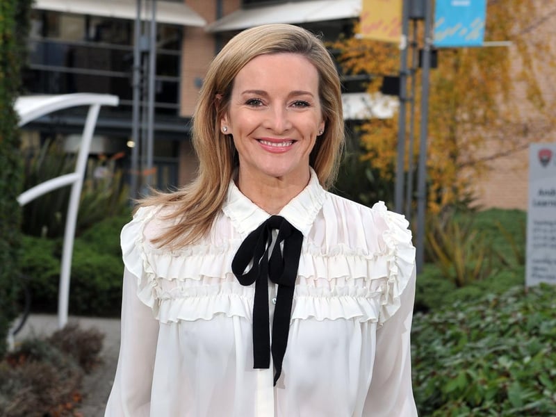 Sports presenter Gabby Logan was born in Leeds in 1973. She went to Cardinal Heenan High School before doing A-Levels at Notre Dame Sixth Form College.
