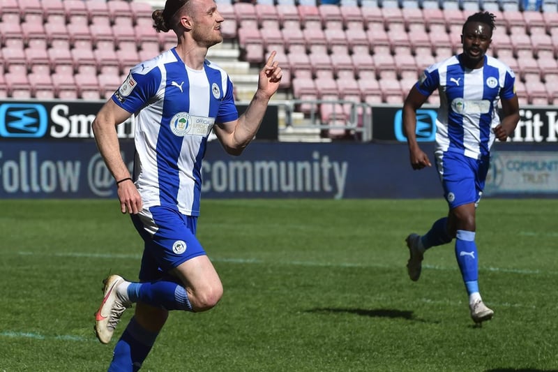 Will Keane: 7 - Fourth goal in five matches and coming to form at exactly the right time for Latics