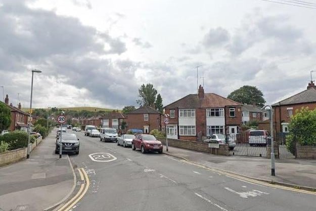 New Farnley and Lower Wortley has seen rates of positive Covid cases rise by 40%, to 99.9. (photo: Google)
