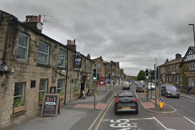 Guiseley East and South has seen rates of positive Covid cases rise by 100%, to 117.4. (photo: Google)