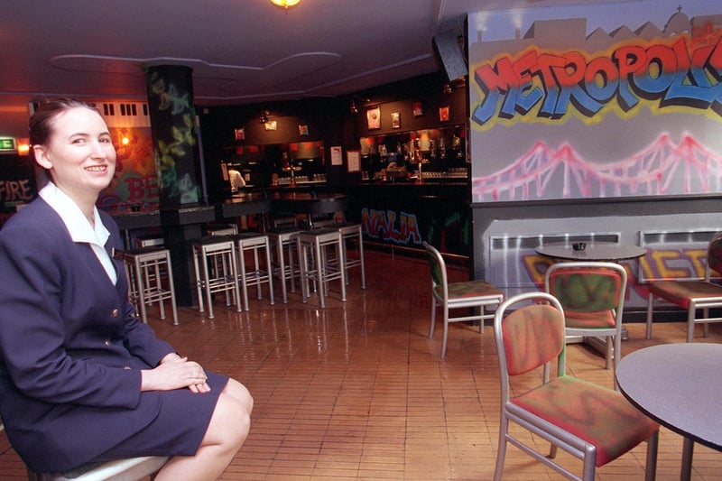 Do you remember the Graffiti Bar at the Merrion Hotel in the city centre? Pictured is Holly Garrett.