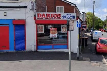 Dario's, Takeaway/sandwich shop, 240A Station Road, Bamber Bridge, Preston, PR5 6TQ / Last inspected February 11, 2021