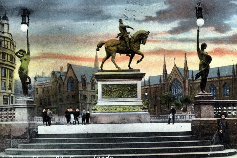 A colour-tinted postcard dating back to 1915 of the Black Prince.