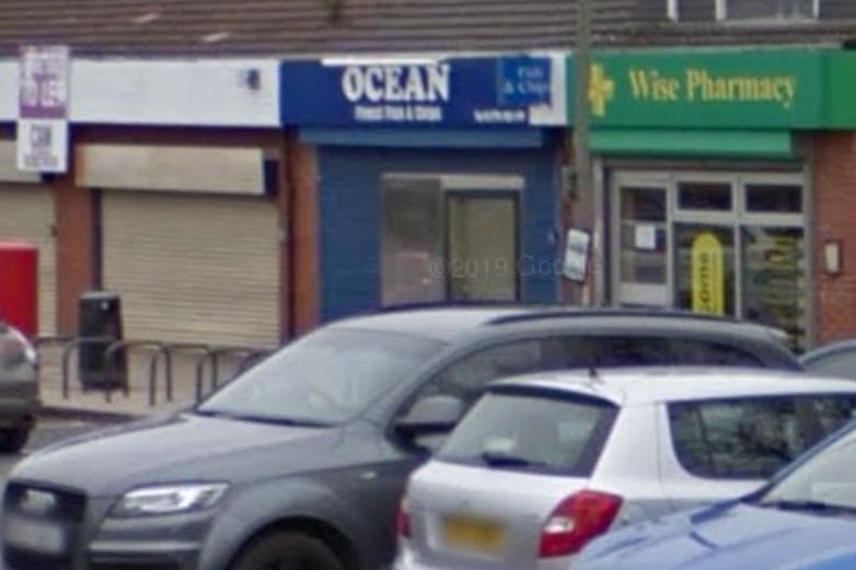 Ocean, Takeaway/sandwich shop, Ocean Fish and Chip Shop, Dunkirk Lane, Moss Side, PR26 7SN / Last inspected March 15, 2021