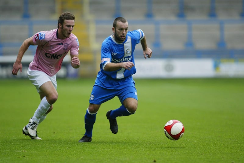Football - FC Halifax Town v Harrogate Town in the FA Cup