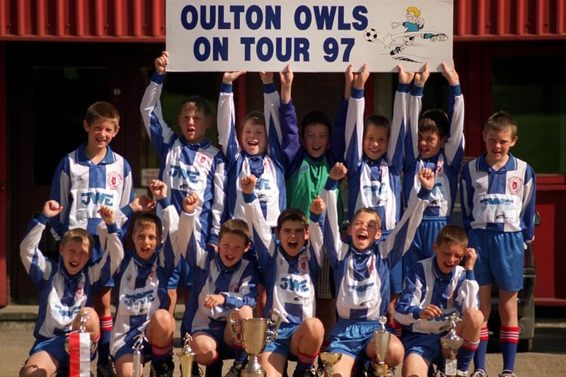 May 1997 and pictured is Oulton Owls U-11s football team who toured Holland and returned home with seven trophies. The team scored 34 goals and only conceded one.