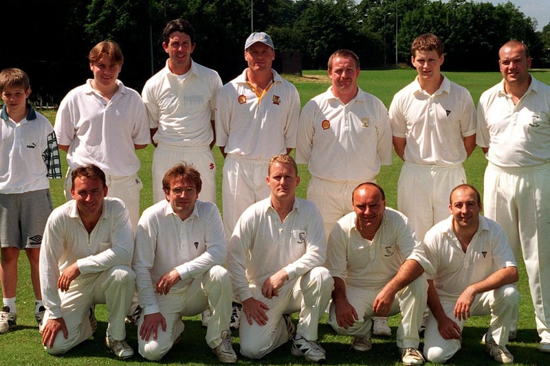 Oulton CC who played in Division 2 of the Leeds League. The team is pictured in July 1997