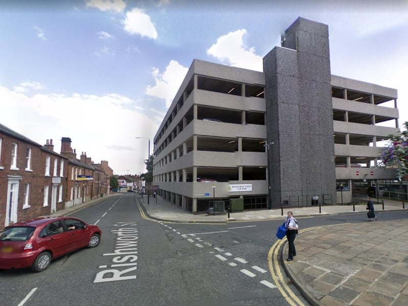 The multi-storey on Bond Terrace as it stood in 2008 before it was demolished.
