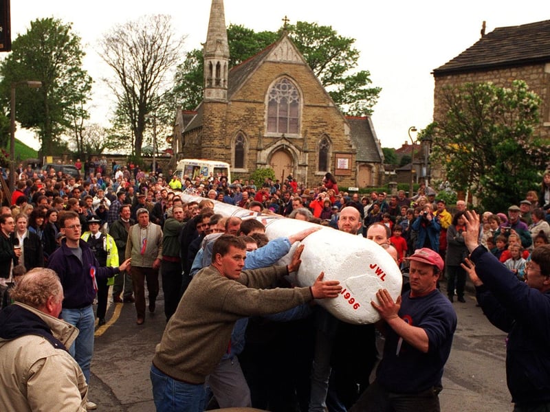 Your YEP was on hand to capture on camera villagers and visitors raising the maypole.