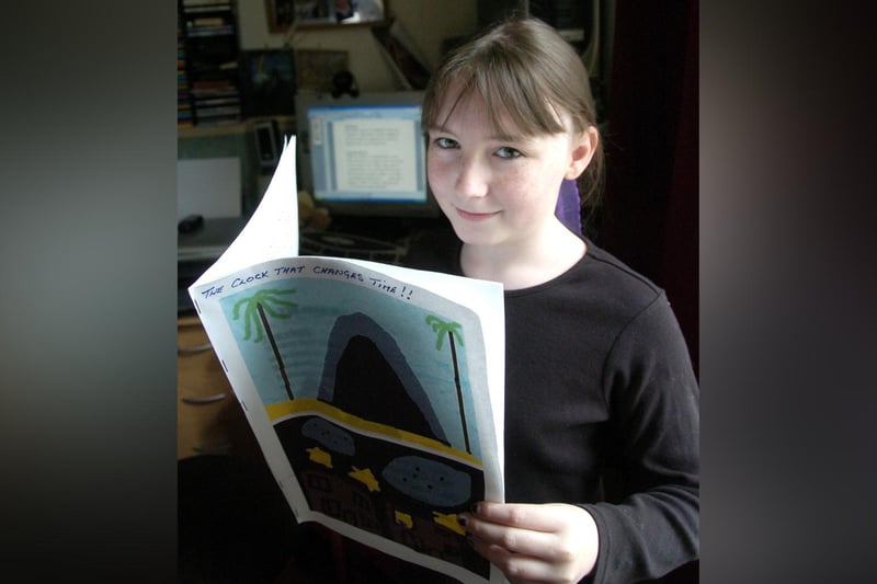 Ten-year-old Danielle Nimmo penned 22 books on her PC.