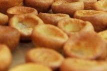A Sunday roast dinner with Yorkshire puddings is a must.