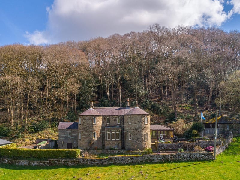 The stunning castle has been brought to the market by Harrogate estate agent Beadnall Copley.