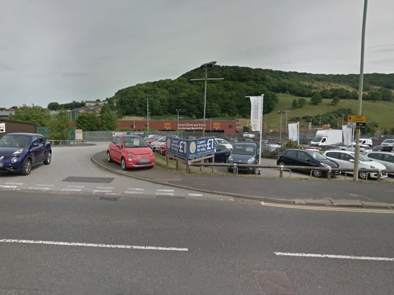 The sports village sits neatly behind existing buildings