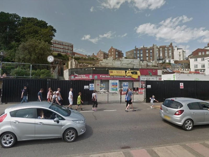 After the demolition of the Futurist the site appeared barren