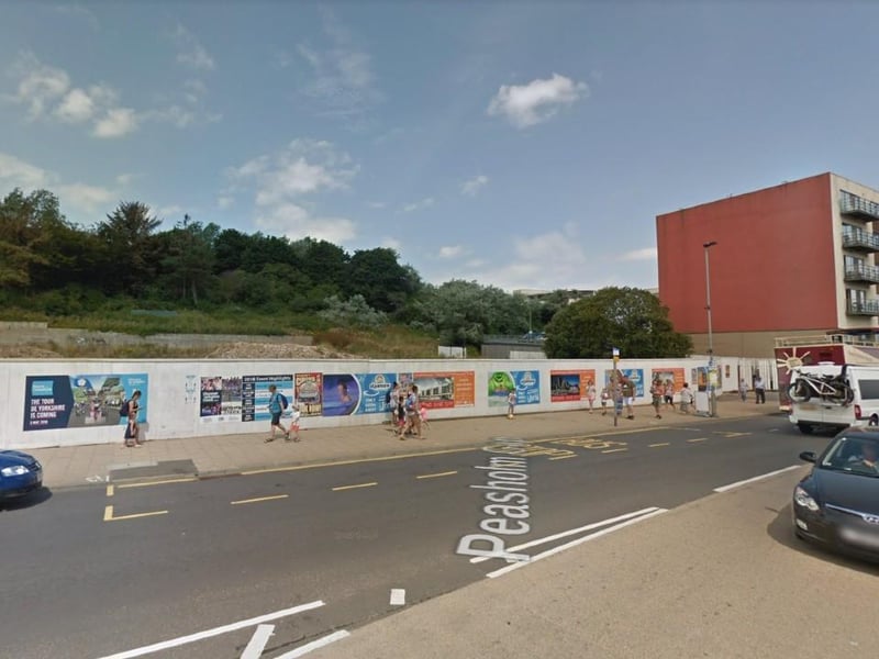 The site has been cleared ready for its next incarnation