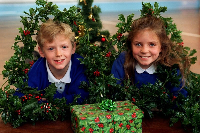 These Talbot Primary pupils  - Thomas Lister and Jessica Foggin - were due to perform in the Northern Ballet Theatre's production of A Christmas Carol being staged at the Grand.