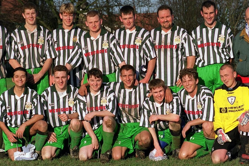 Middleton Arms pictured in December 1997. The team played in the Leeds Sunday League.