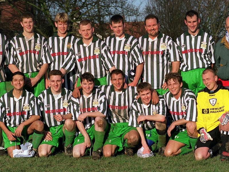 Middleton Arms pictured in December 1997. The team played in the Leeds Sunday League.