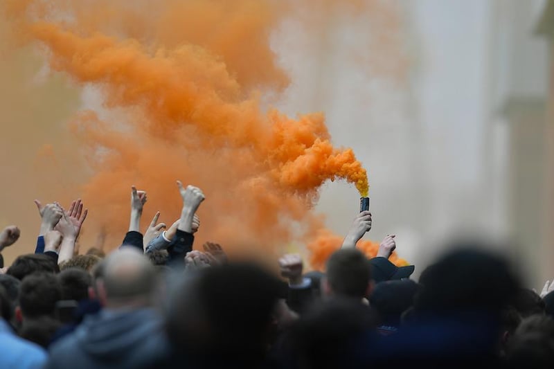 The celebrations soon began when Blackpool scored with 15 minutes to go