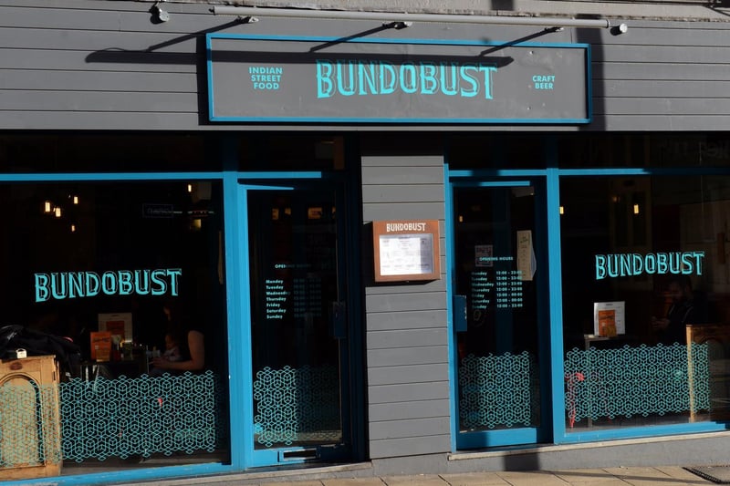 Bundobust offers authentic Indian street food in a relaxed atmosphere, with craft beers to wash down the spice. The vegetarian menu is perfect for sharing - an Indian twist on tapas. You can order every dish on the menu, which feeds six people, for £78.