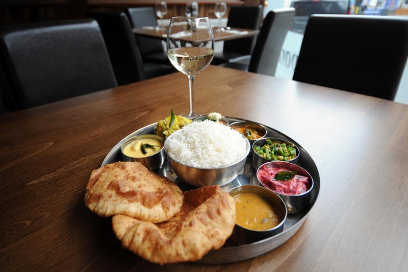 Tharavadu, on Mill Hill, is the only Indian restaurant in Leeds to feature on the Michelin-recommended guide. There’s an extensive menu with colourful Keralan specialities and refined street food. Michelin praised the swift, friendly service and recommended trying the dosas.