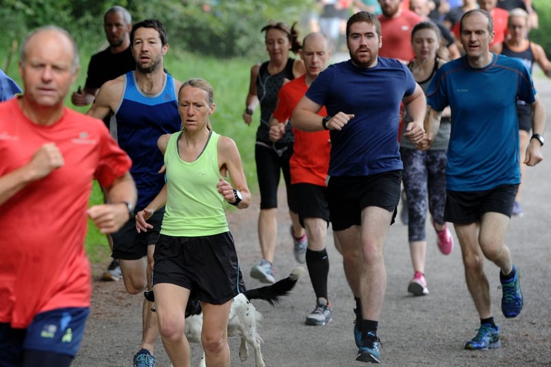 The Haigh Hall Park Run held a special day to celebrate the 70th birthday of the NHS. Many of the runners turned up wearing NHS related outfits for the day on Saturday 9th June 2018.