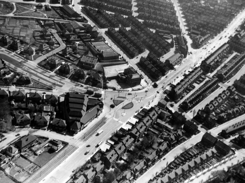 Recognise this bird's eye view? It is Harehills.