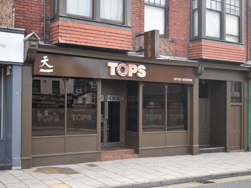 Tops Restaurant, Falsgrave Road.