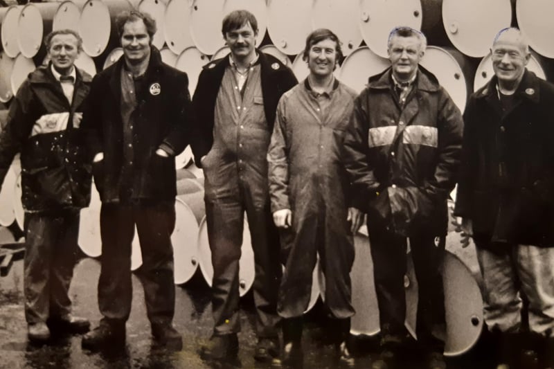 Process workers at ICI in 1983