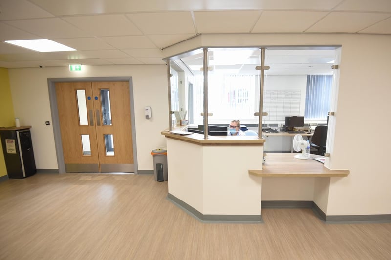 The MHUAC has been designed to be less noisy and busy than the emergency department next door, to provide a calmer atmosphere for anyone in need of mental health care.