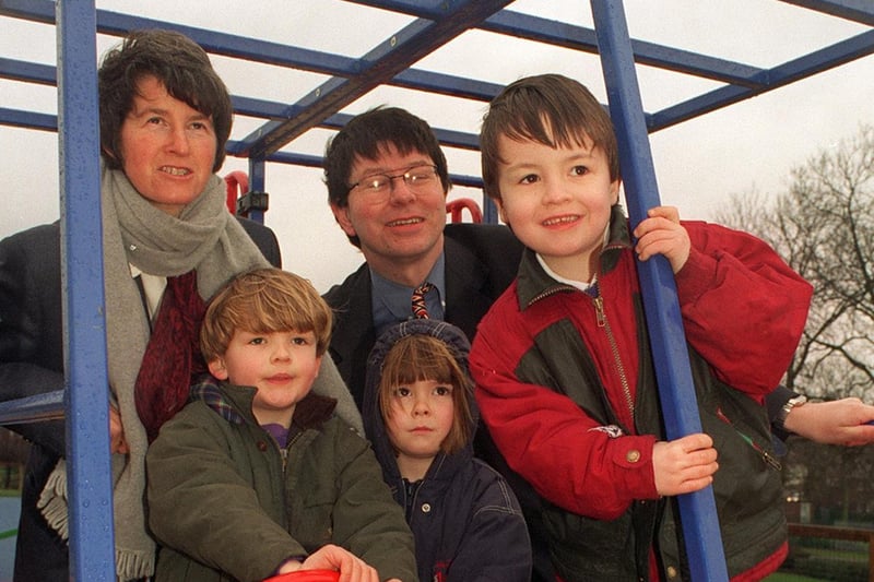 A £60,000 refurbishment of Scatcherd Park play area was completed in February 1997.