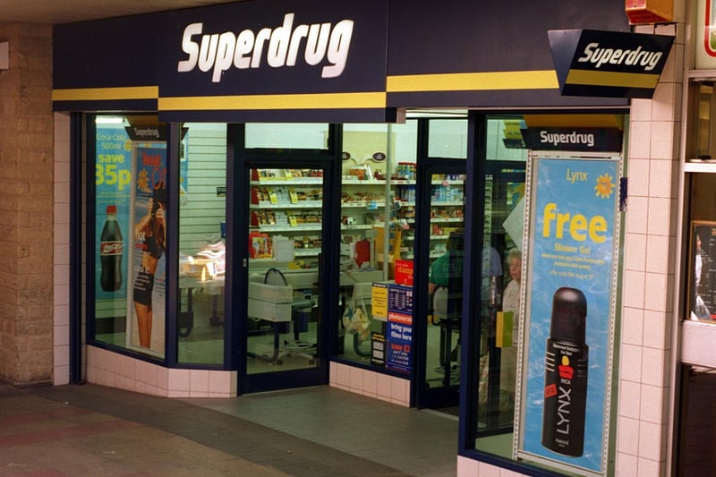 Retailer Superdrug in Morley town centre took nail varnish off their shelves due to fears of solvent abuse in August 1997.