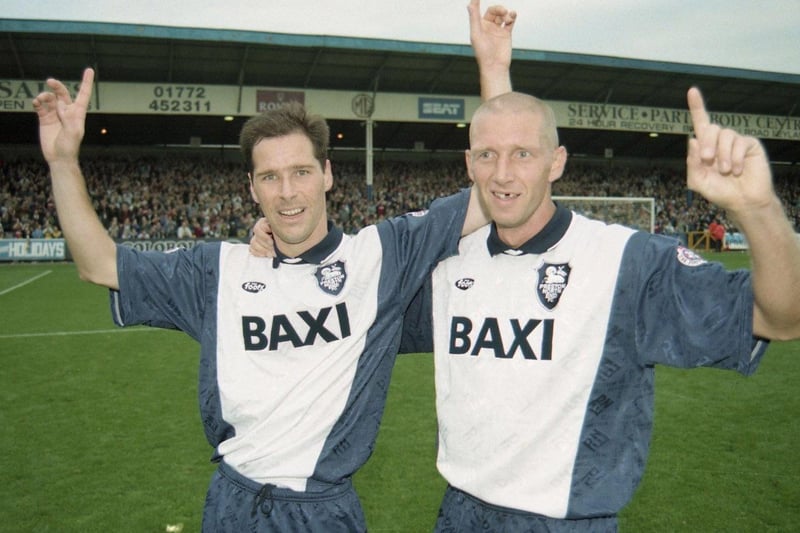 Baxi sponsored the kit for a number of seasons - starting in 1995 - during their stewardship of PNE.