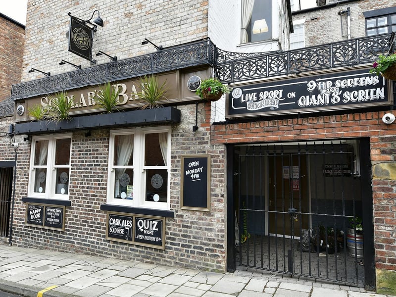 The Scholars Bar on Somerset Terrace.