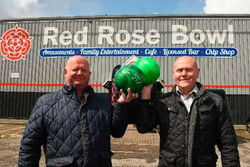 Red Rose Bowl owners Phil Butterworth and Andy Grey