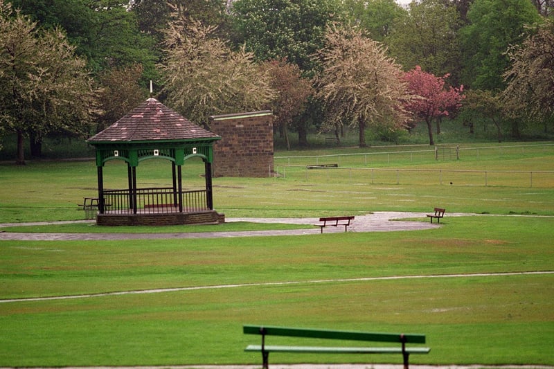 May 1997 and the wet bank holiday weather made Hall Park in Horsforth a no-go area.