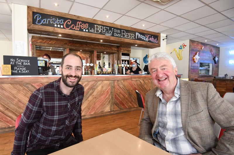 Businessman and former Blackpool mayor Robert Wynne, owner of The Brew Room, The Rose and Crown, and West Coast Rock Cafe, said the response to lockdown relaxation has been super.