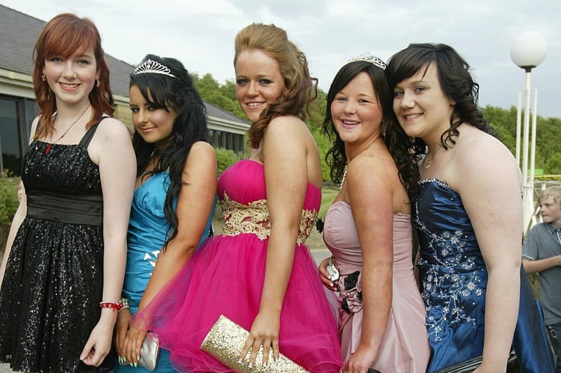 Brighouse High School year 11 prom back in 2011.