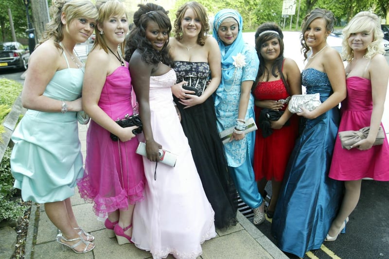 Sowerby Bridge High School year 11 prom back in 2011.