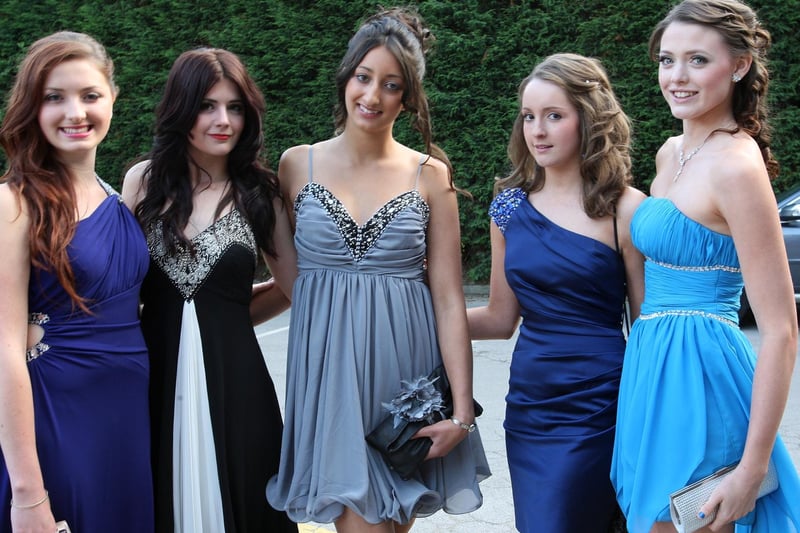 Crossley Heath School year 11 prom in 2011.