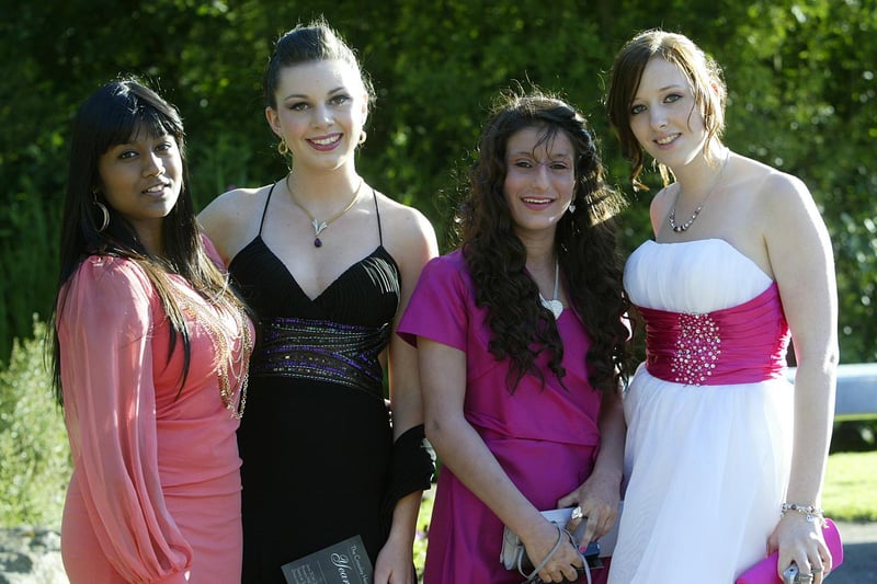 Crossley Heath Grammar School year 13 prom back in 2011.