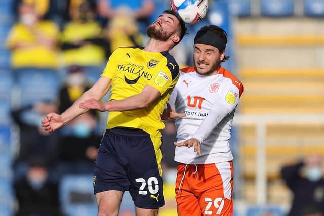 Luke Garbutt suffered a back injury during last night's play-off clash at the Kassam