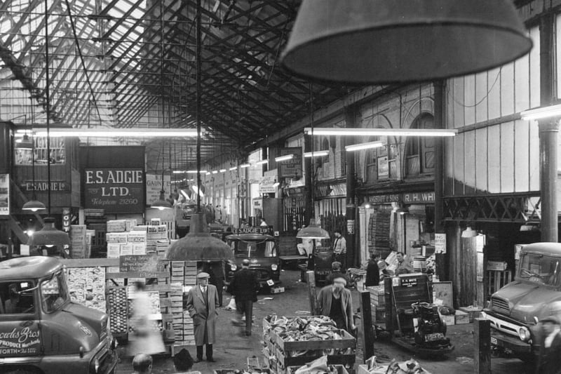 Kirkgate Market in October 1966.