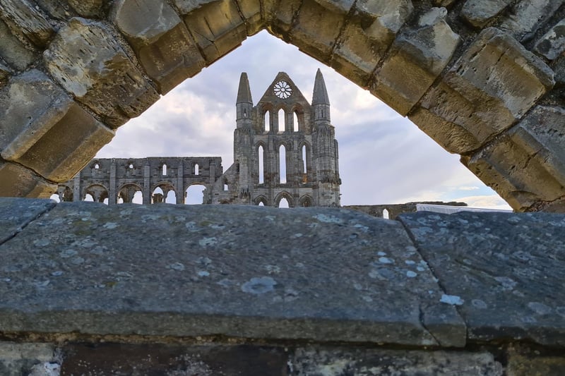 The Abbey's high walls prevent onlookers seeing what's happening