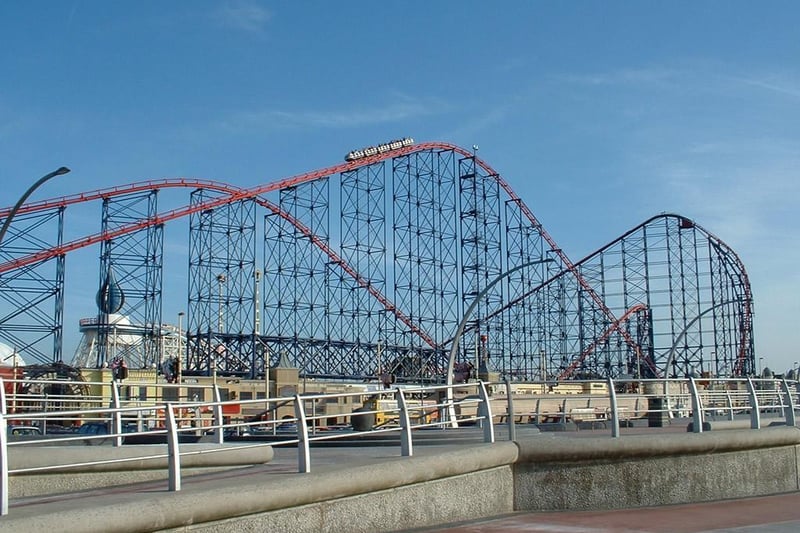Brace yourself for The Big One, Pleasure Beach’s biggest, fastest and scariest coaster. Feel the adrenaline rush as you climb to a nail biting height of 235ft.
Prepare yourself for the first drop which boasts an incline angle of 65 degrees and at speeds of up to 85mph this roller coaster is an experience like no other! The Big One is also one of the longest roller coasters measuring over a mile in length. Guests must be at least 132cm tall to ride.