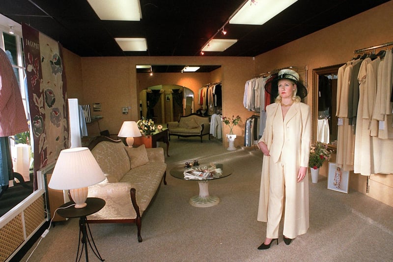 Did you shop here back in the day? Inside Olivia Grace fashion boutique at Market Place.