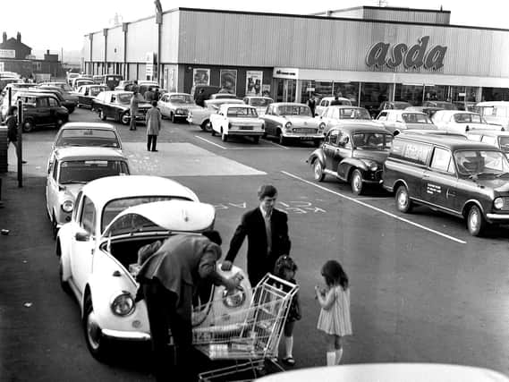 Late night shopping comes to Wigan Asda in May 1971
