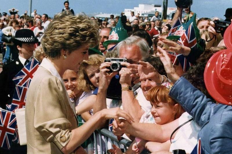 Diana's Visit to Blackpool July 1992