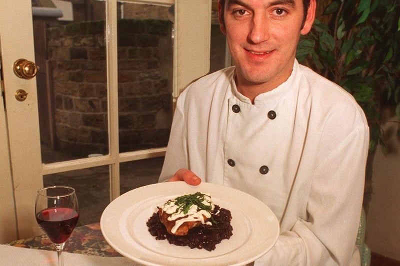This is head chef, Sam, of Drakes restaurant at Newmillerdam pictured in January 1996.